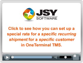 Click to see how quickly you can calculate rates in OneTerminal TMS.
